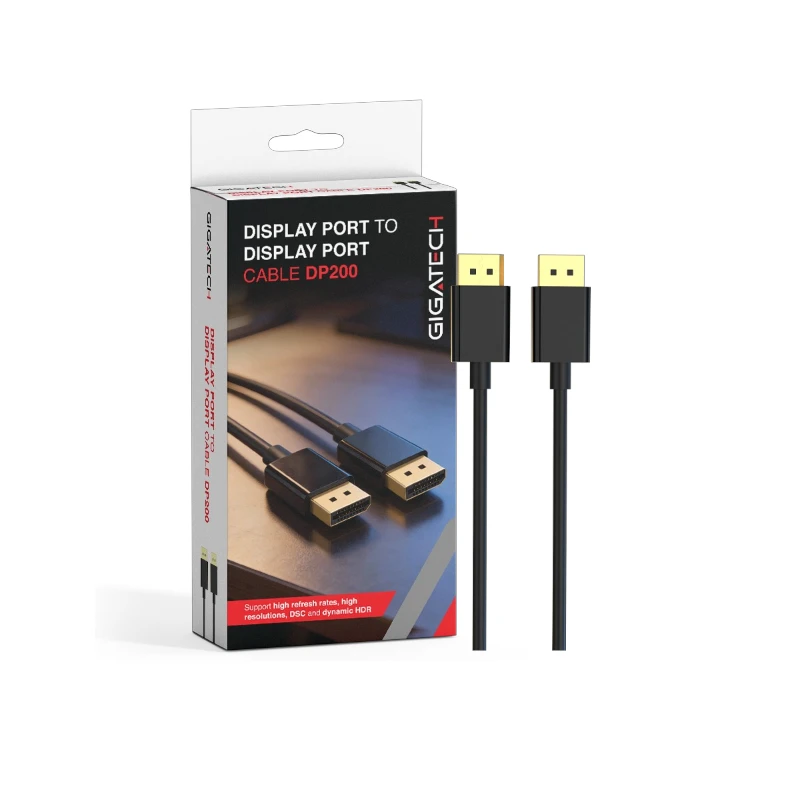 DP200 DisplayPort na DisplayPort kabl 2 m 8K 60Hz