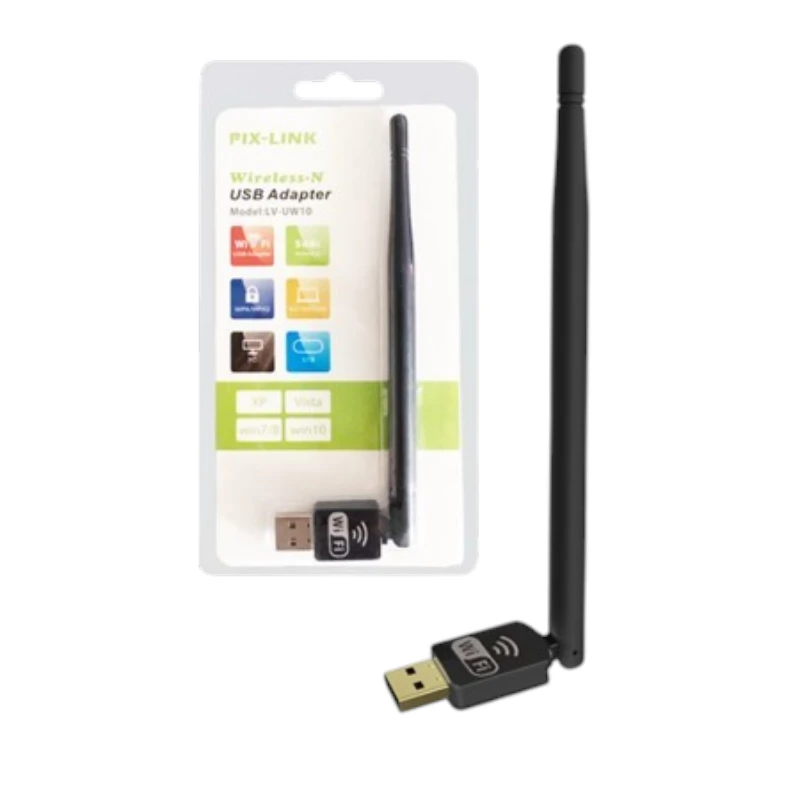 PIX-LINK LV-UW10 USB WiFi Adapter 150Mbps sa 3dBi vanjskom antenom