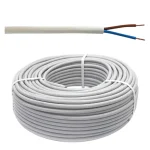 Provodnik 2x0.75 mm² licnasti bijeli električni kabl