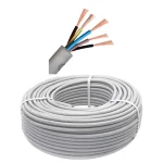 Provodnik 5x0.75 mm² PP/L OM bijeli licnasti