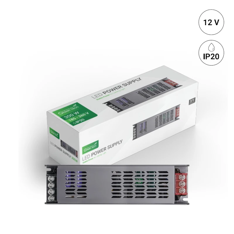 LED napajanje PS-IP20-12V-300W 12V 24.6A