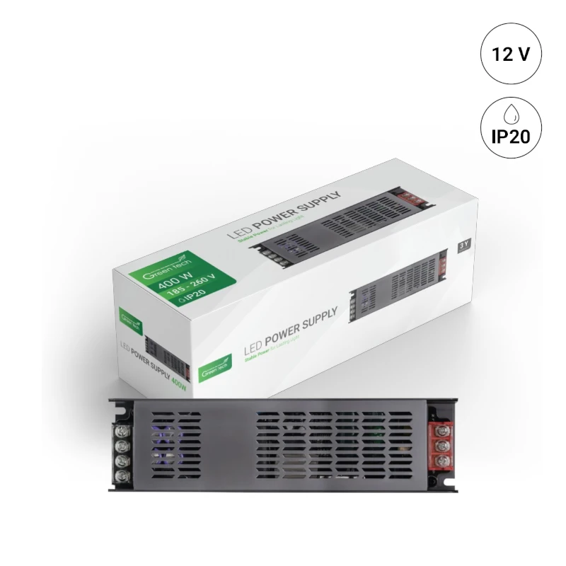 LED napajanje PS-IP20-12V-400W 12V 32.8A