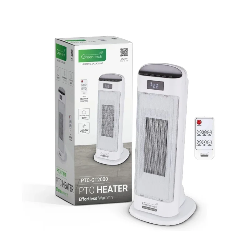 PTC grijalica 2000W PTC-GT2000 bijela sa digitalnim ekranom