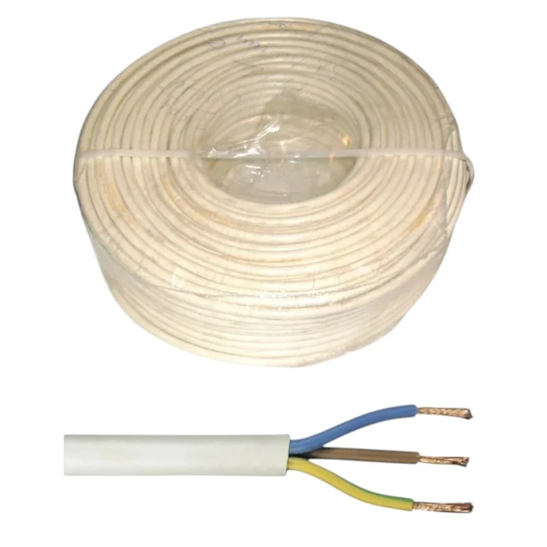 Provodnik PP/J 3x2.5 mm² TT bijeli licnasti