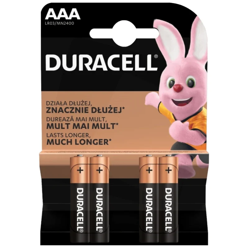 BAT. DURACELL ALK. MICRO AAA B4 - Slika 1