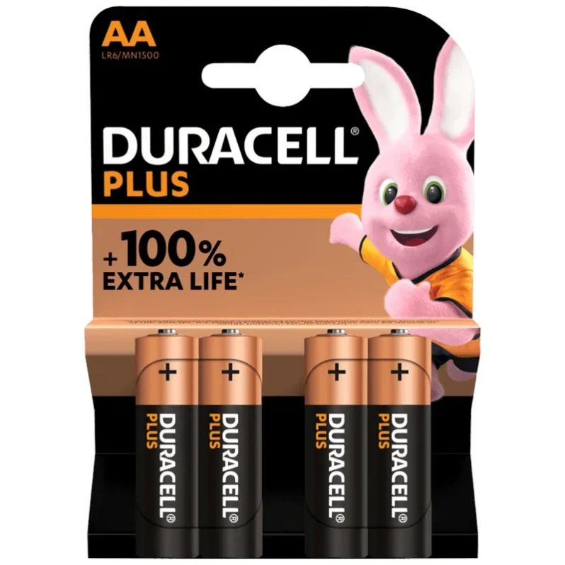 BAT. DURACELL ALK. MIGNON AA B4 - Slika 1