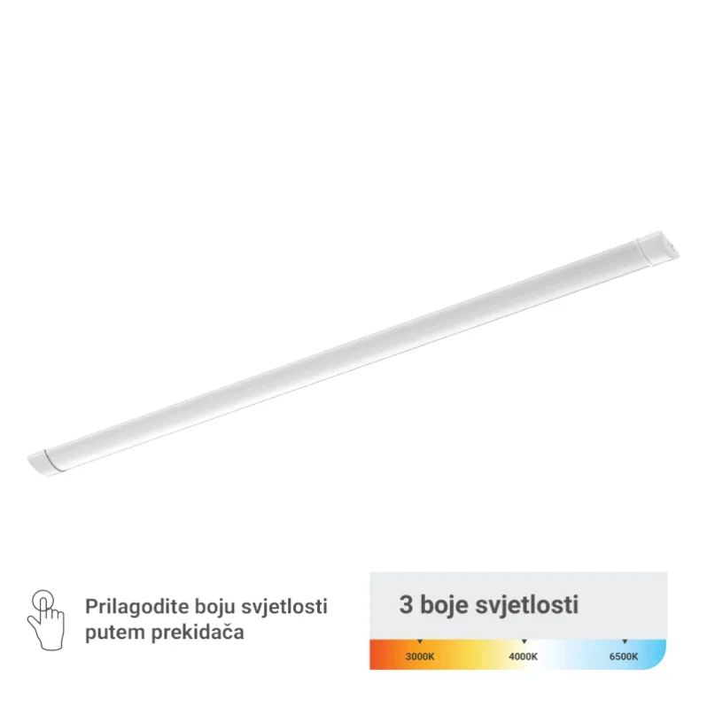 LED svjetiljka 45W 150cm PF-45W-3CCT s izborom boje svjetlosti 3000K 4000K 6500K
